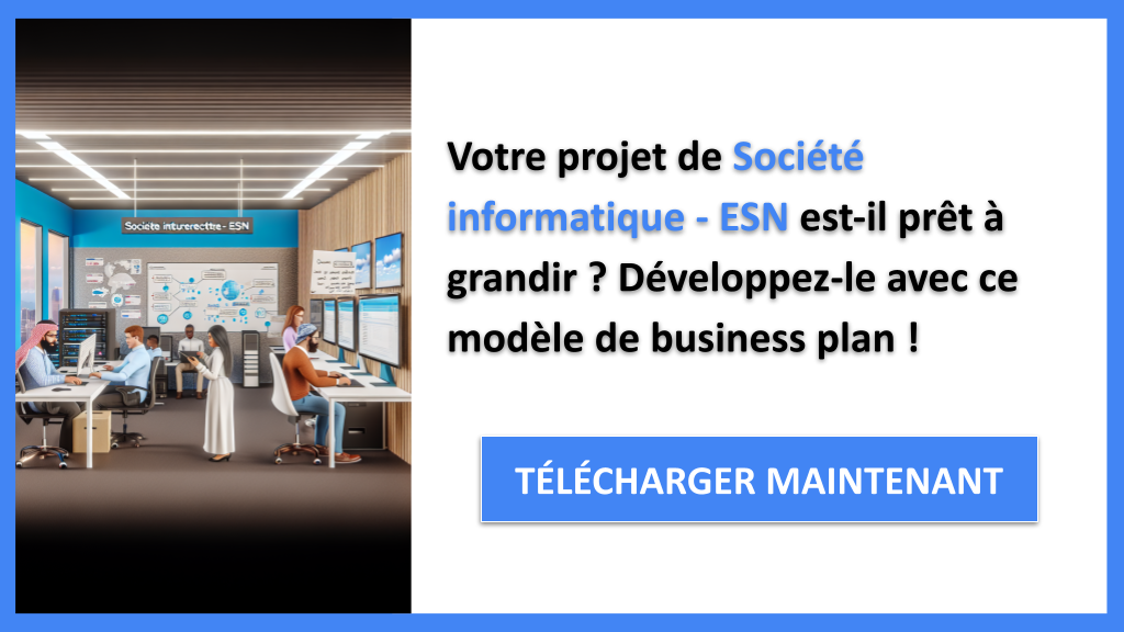 Exemple Business Plan pour Société informatique - ESN - Stratégies de Croissance Société informatique - ESN- CTA1