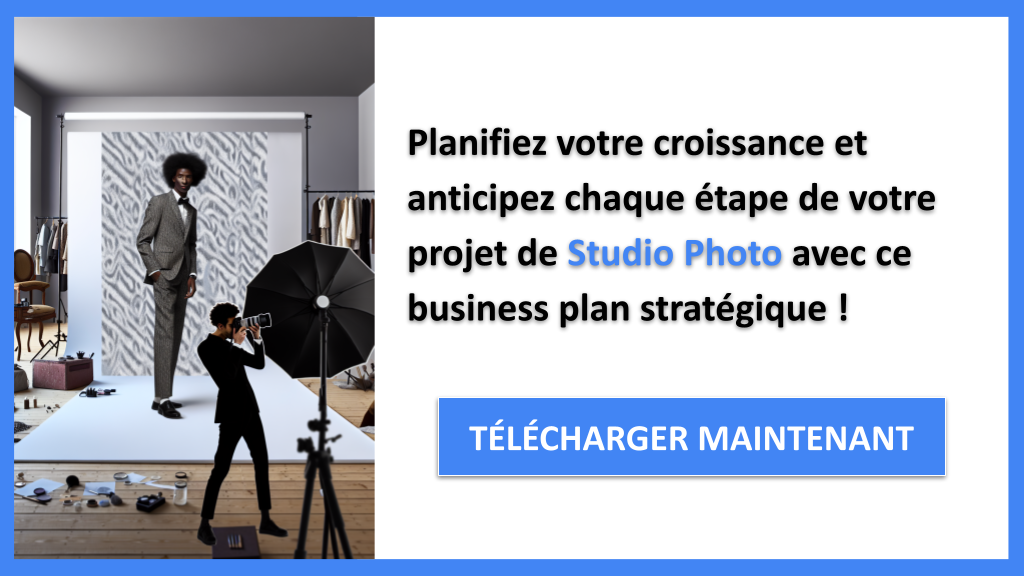 Exemple Business Plan pour Studio Photo - Stratégies de Croissance Studio Photo- CTA3