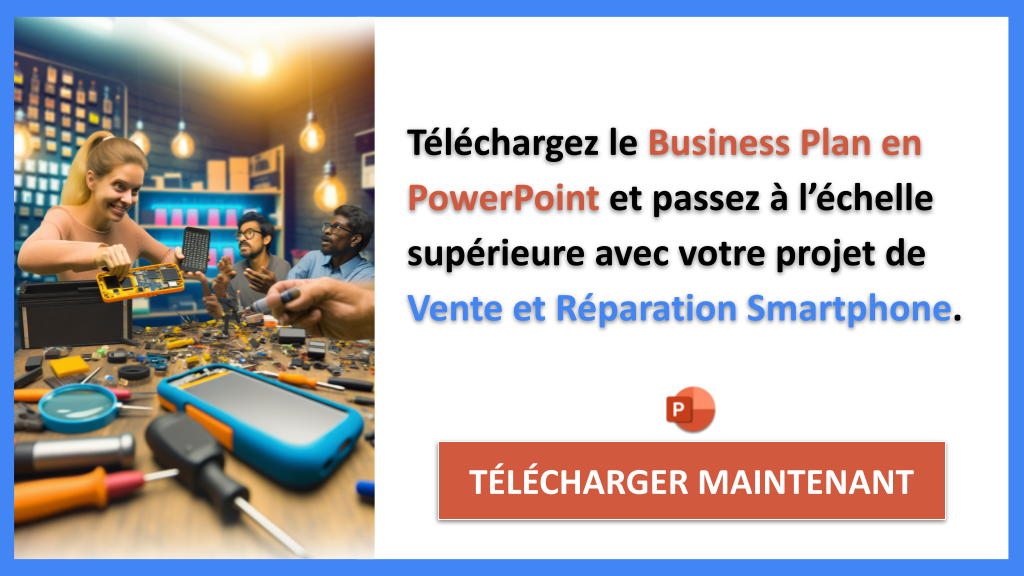 Exemple Business Plan pour Vente et Réparation Smartphone - Stratégies de Croissance Vente et Réparation Smartphone- CTA2