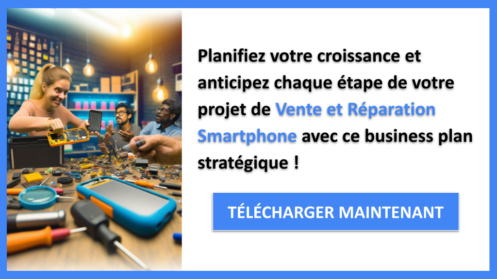 Exemple Business Plan pour Vente et Réparation Smartphone - Stratégies de Croissance Vente et Réparation Smartphone- CTA3