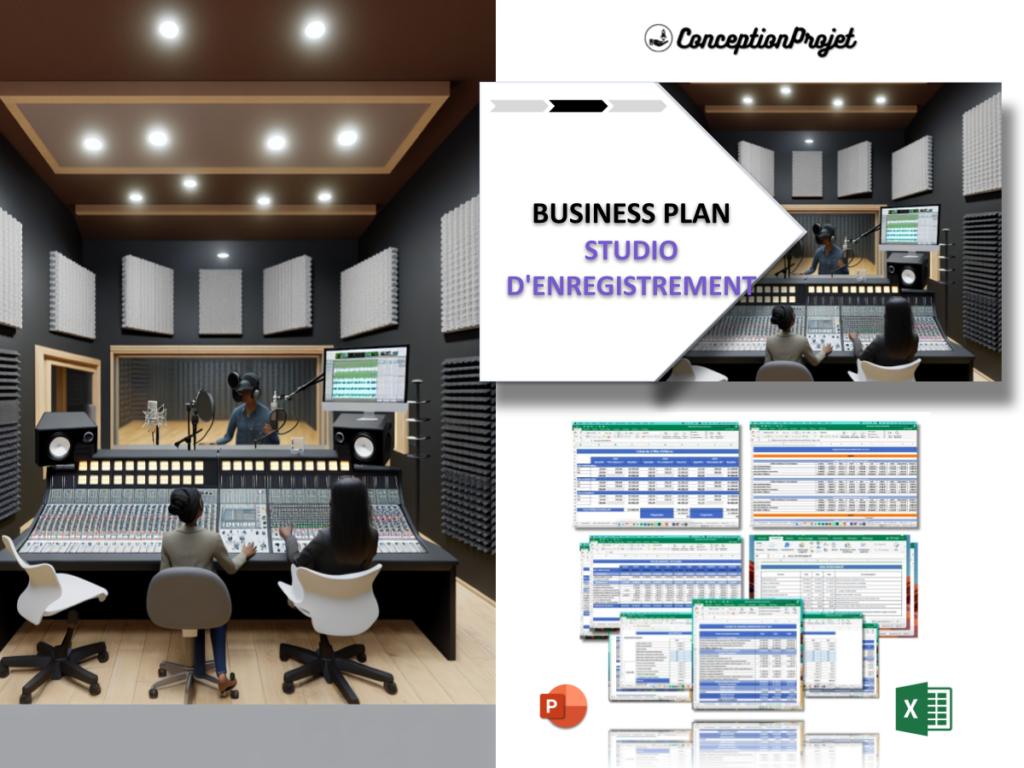 Studio d Enregistrement Business Plan Exemple Cover