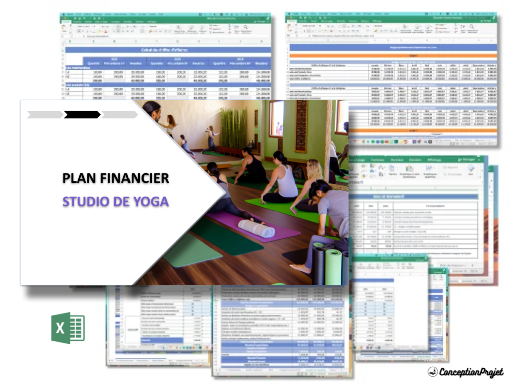 Studio de Yoga Plan financier Exemple Cover