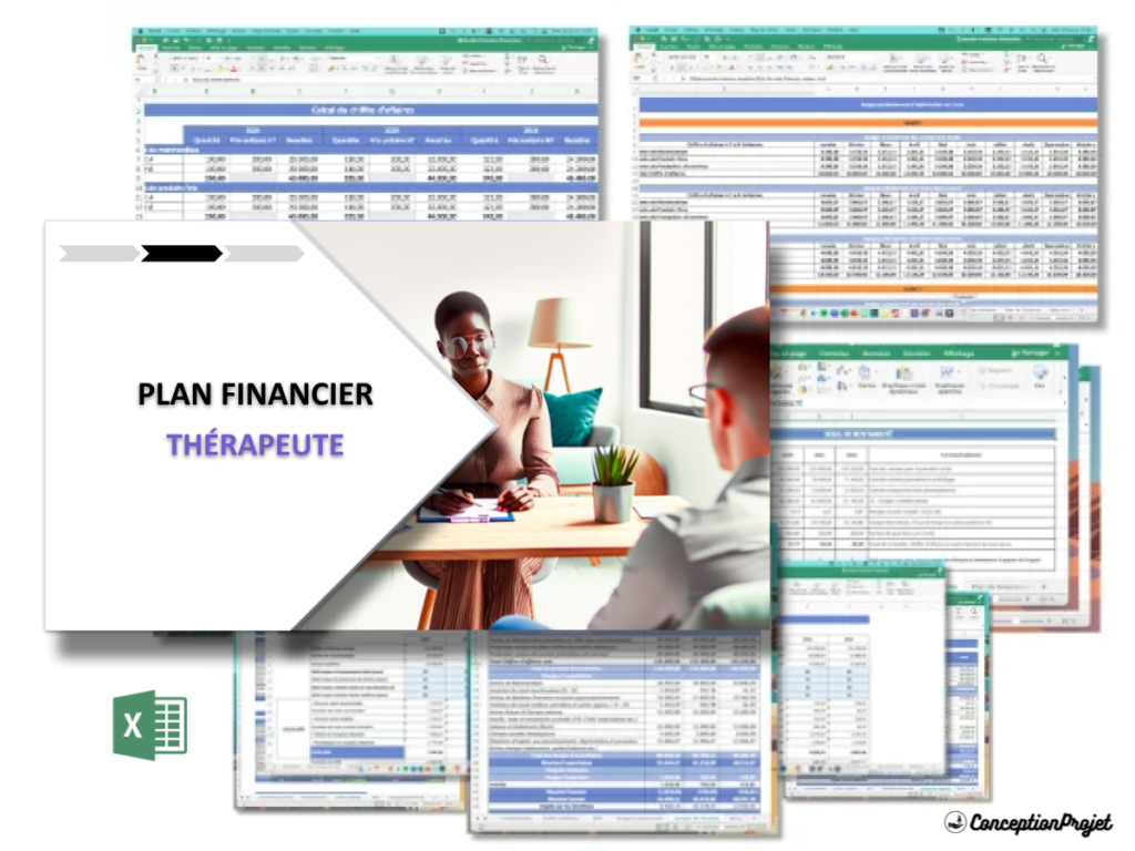 Therapeute Plan financier Exemple Cover