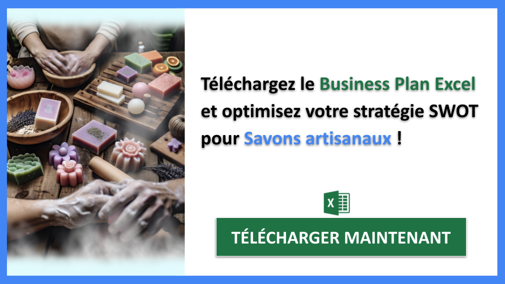 Exemple Business Plan pour Savons artisanaux - Analyse SWOT Savons artisanaux- CTA3