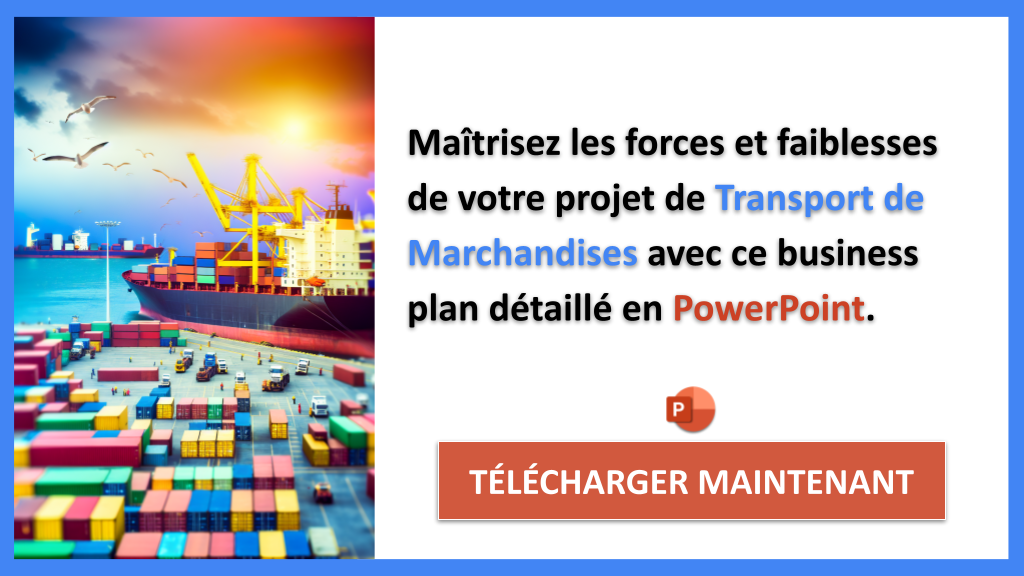 Exemple Business Plan pour Transport de Marchandises - Analyse SWOT Transport de Marchandises- CTA2