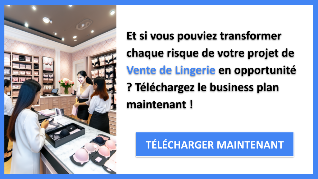 Exemple Business Plan pour Vente de Lingerie - Analyse SWOT Vente de Lingerie- CTA1