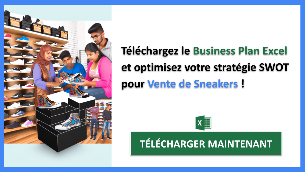 Analyse SWOT Vente de Sneakers : Tendance et Concurrence 8 Exemple Business Plan pour Vente de Sneakers - Analyse SWOT Vente de Sneakers- CTA3