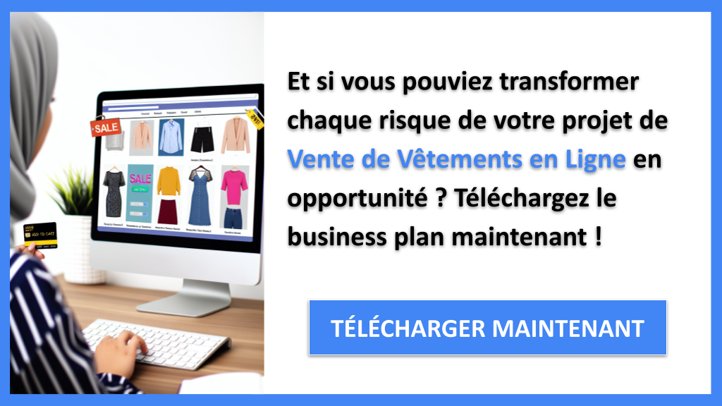 Analyse SWOT Vente de Vêtements en Ligne : E-commerce et Marge 6 Exemple Business Plan pour Vente de Vêtements en Ligne - Analyse SWOT Vente de Vêtements en Ligne- CTA1