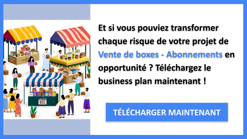 Exemple Business Plan pour Vente de boxes - Abonnements - Analyse SWOT Vente de boxes - Abonnements- CTA1