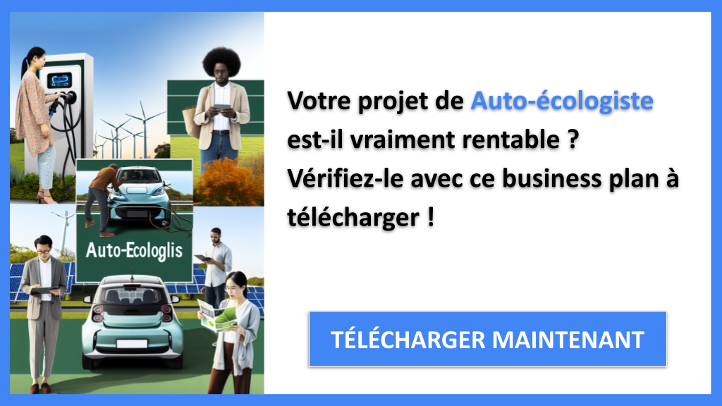 Exemple Business Plan pour Auto-écologiste - Auto-écologiste Revenus Rentabilité- CTA1