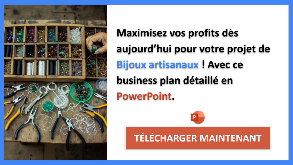 Exemple Business Plan pour Bijoux artisanaux - Bijoux artisanaux Revenus Rentabilité- CTA3
