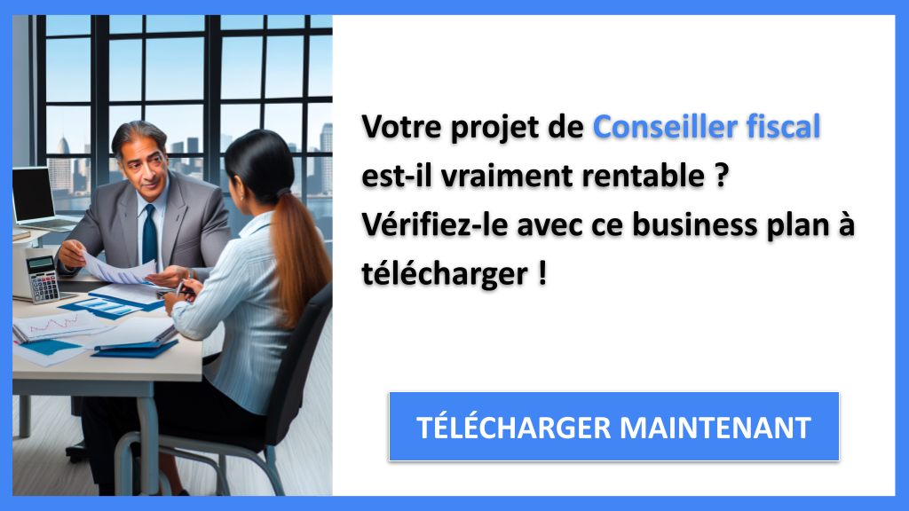 Exemple Business Plan pour Conseiller fiscal - Conseiller fiscal Revenus Rentabilité- CTA1