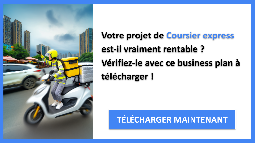 Exemple Business Plan pour Coursier express - Coursier express Revenus Rentabilité- CTA1