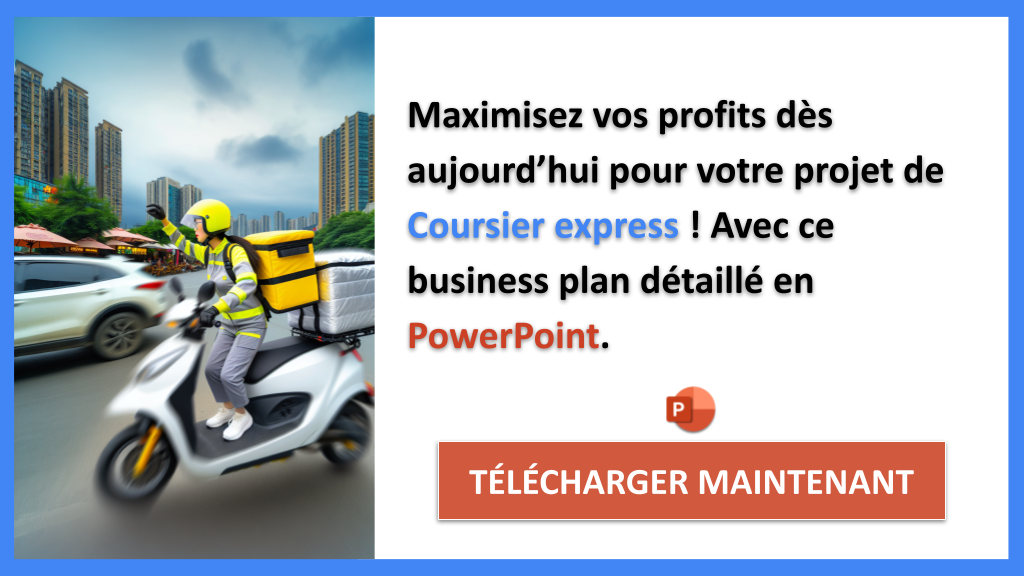 Exemple Business Plan pour Coursier express - Coursier express Revenus Rentabilité- CTA3