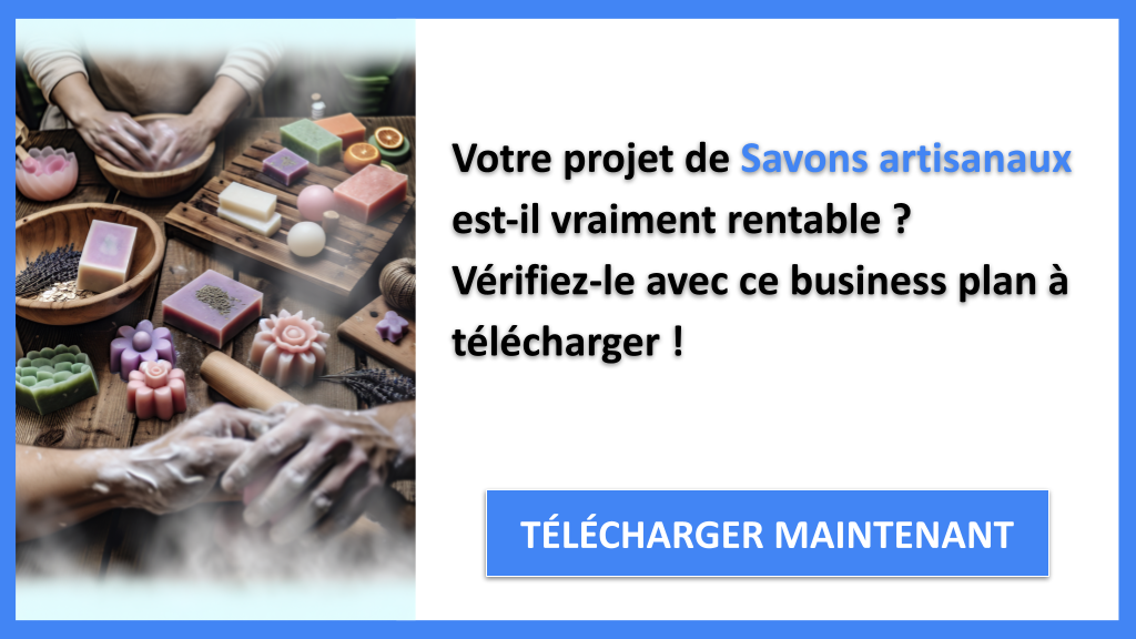 Exemple Business Plan pour Savons artisanaux - Savons artisanaux Revenus Rentabilité- CTA1