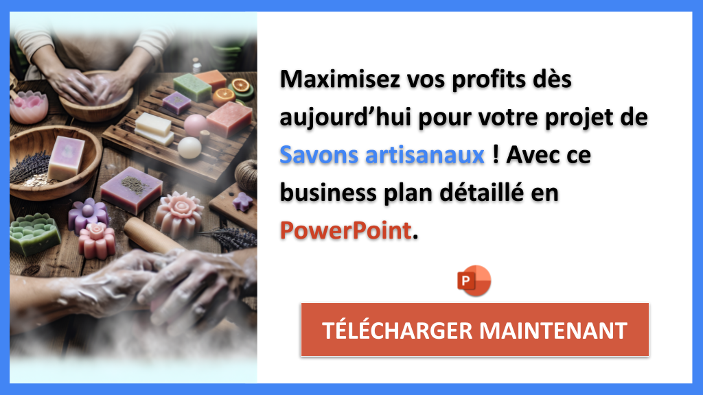 Exemple Business Plan pour Savons artisanaux - Savons artisanaux Revenus Rentabilité- CTA3