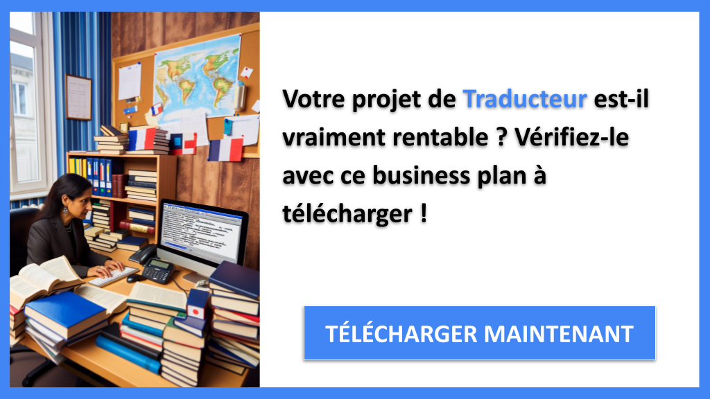 Exemple Business Plan pour Traducteur - Traducteur Revenus Rentabilité- CTA1