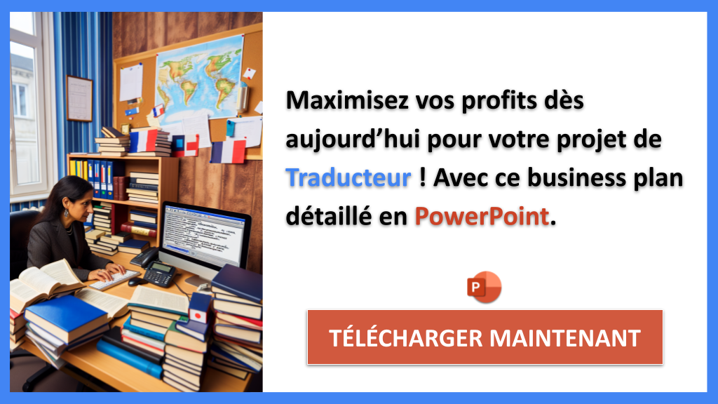 Exemple Business Plan pour Traducteur - Traducteur Revenus Rentabilité- CTA3