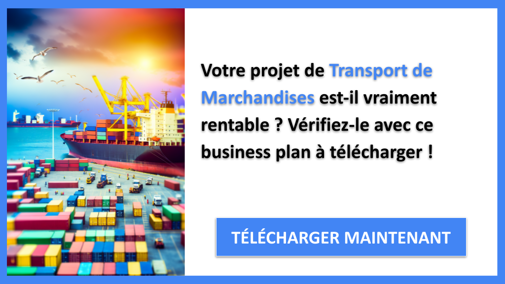 Exemple Business Plan pour Transport de Marchandises - Transport de Marchandises Revenus Rentabilité- CTA1