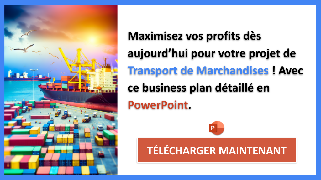 Exemple Business Plan pour Transport de Marchandises - Transport de Marchandises Revenus Rentabilité- CTA3