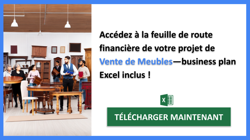 Exemple Business Plan pour Vente de Meubles - Vente de Meubles Revenus Rentabilité- CTA2