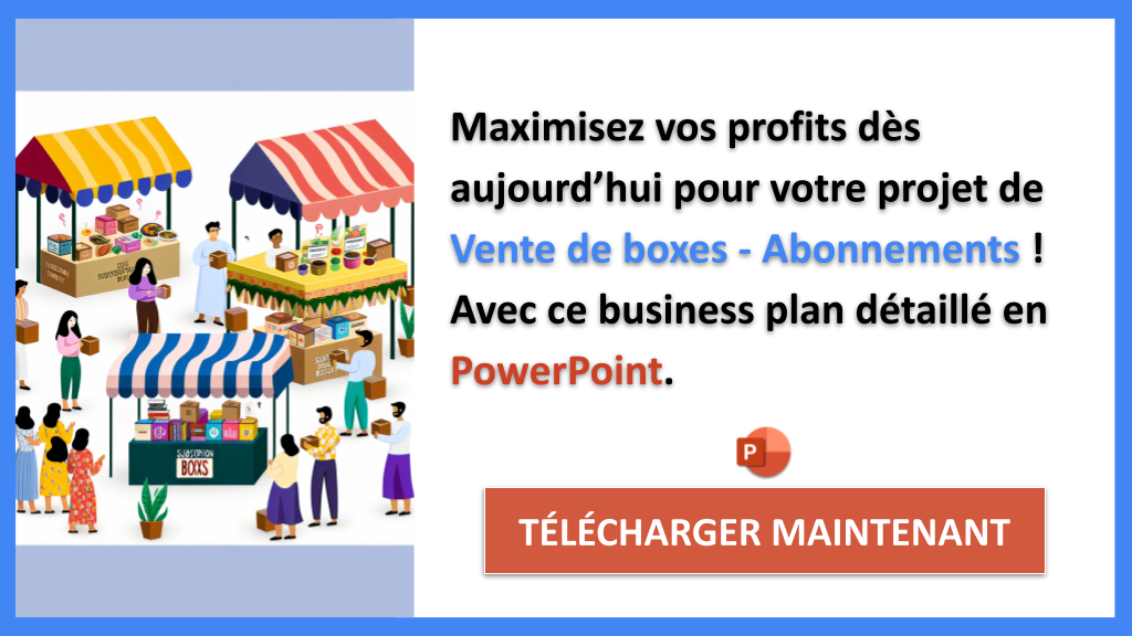 Vente de box par abonnement : est-ce rentable et combien ça rapporte ? 8 Exemple Business Plan pour Vente de boxes - Abonnements - Vente de boxes - Abonnements Revenus Rentabilité- CTA3