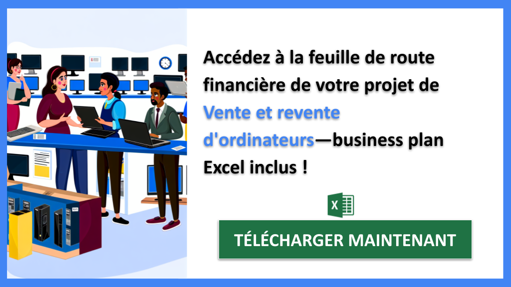 Exemple Business Plan pour Vente et revente d'ordinateurs - Vente et revente d'ordinateurs Revenus Rentabilité- CTA2