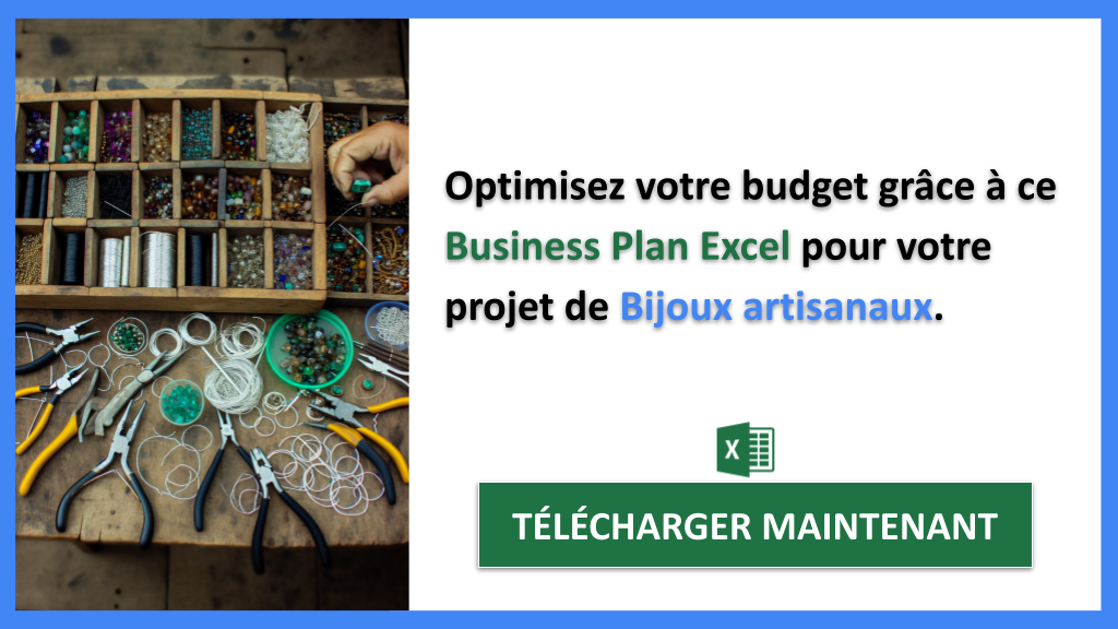 Exemple Business Plan pour Bijoux artisanaux - Coût Bijoux artisanaux- CTA2
