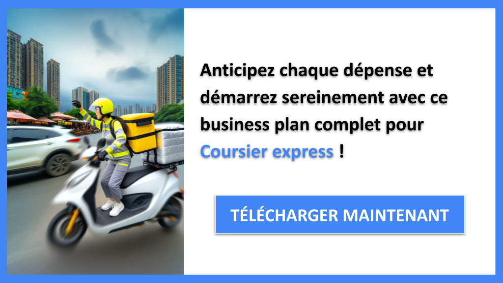 Exemple Business Plan pour Coursier express - Coût Coursier express- CTA3