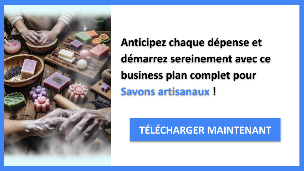 Exemple Business Plan pour Savons artisanaux - Coût Savons artisanaux- CTA3