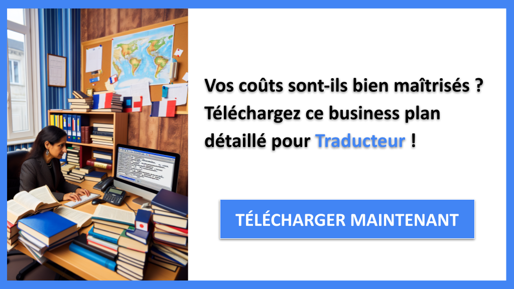 Exemple Business Plan pour Traducteur - Coût Traducteur- CTA1