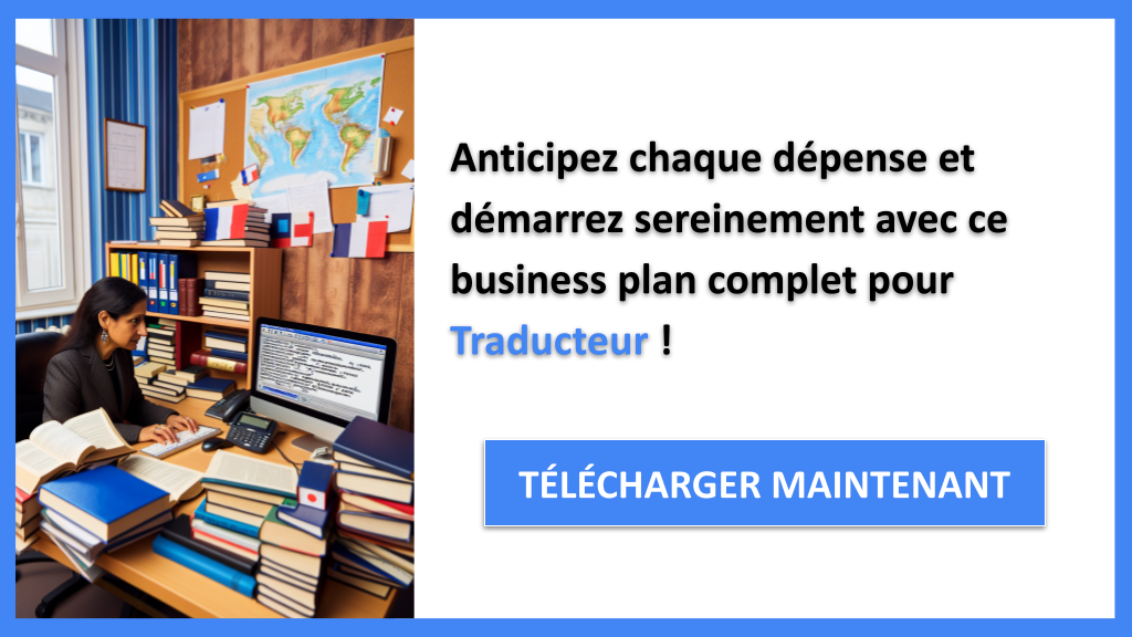 Exemple Business Plan pour Traducteur - Coût Traducteur- CTA3