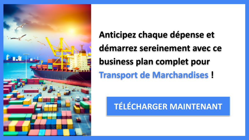 Exemple Business Plan pour Transport de Marchandises - Coût Transport de marchandises- CTA3