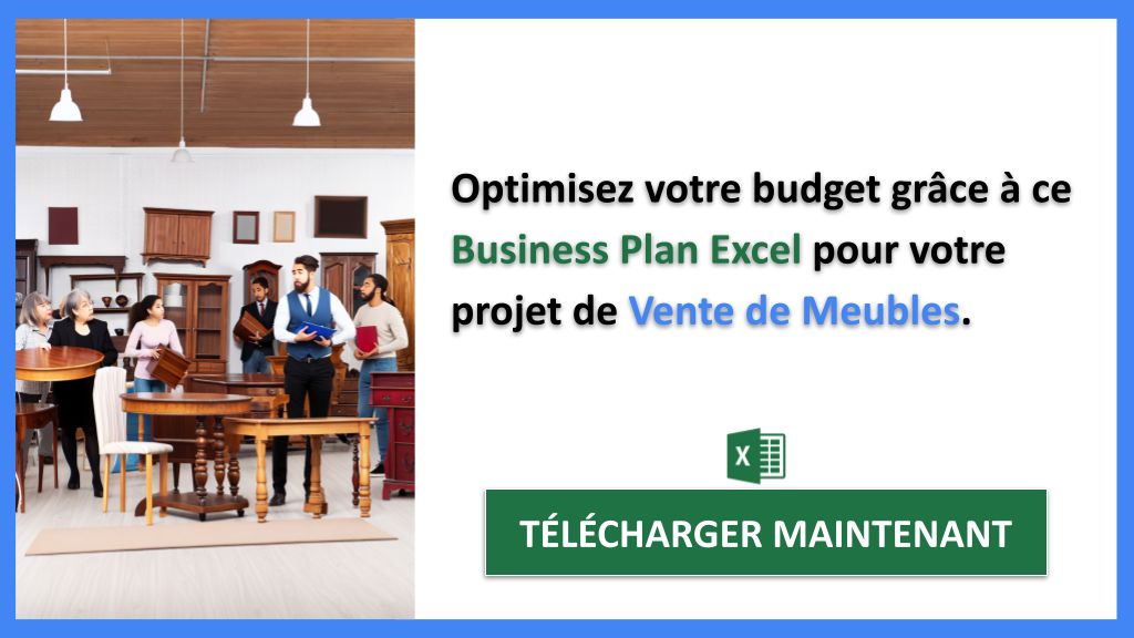 Exemple Business Plan pour Vente de Meubles - Coût Vente de meubles- CTA2