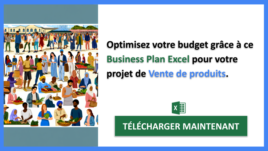 Exemple Business Plan pour Vente de produits - Coût Vente de produits- CTA2