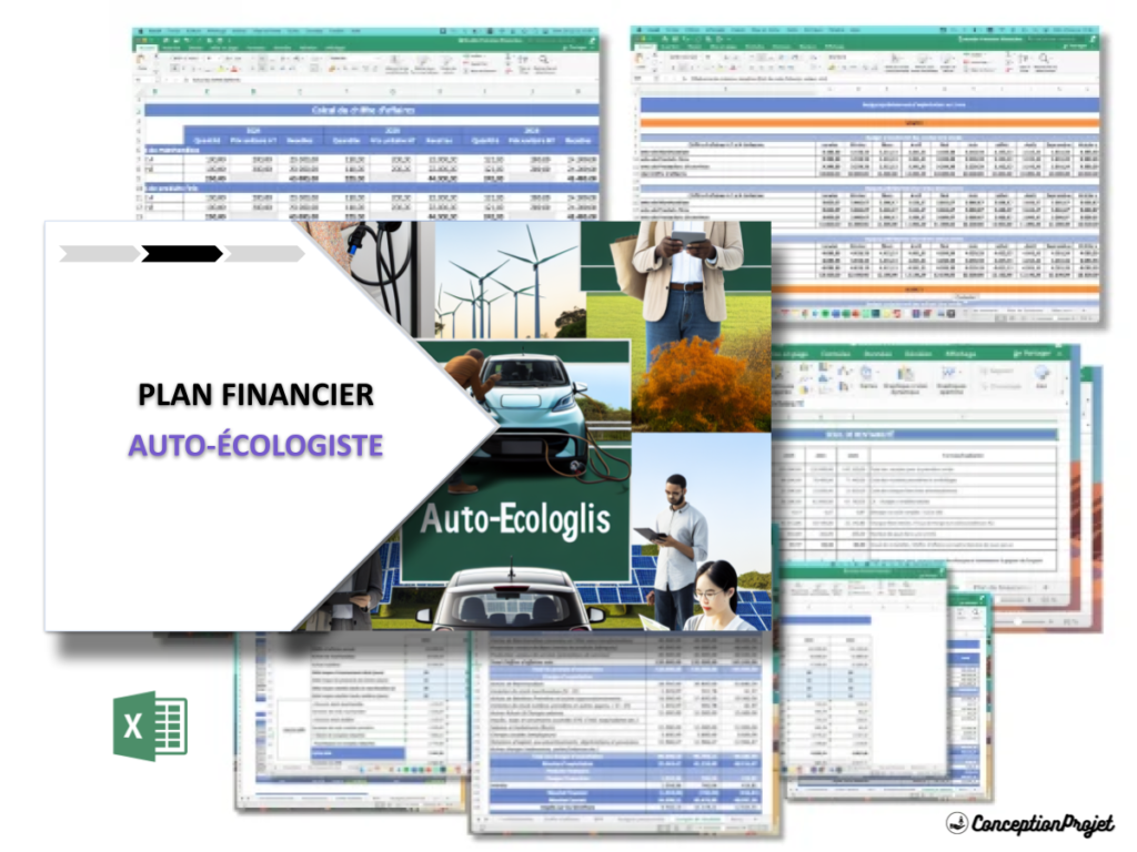 Auto ecologiste Plan financier Exemple Cover