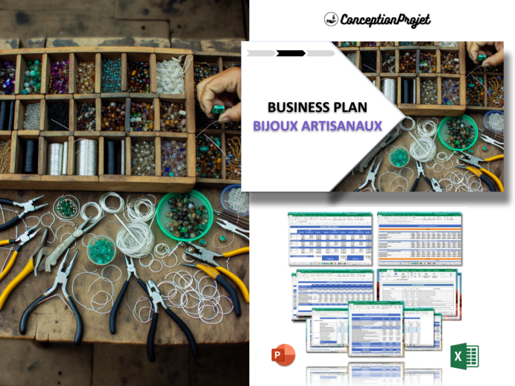 Bijoux artisanaux Business Plan Exemple Cover