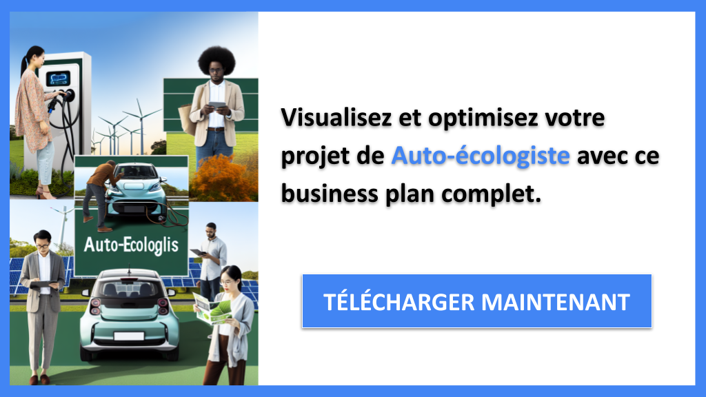 Business Model Canvas pour Auto-écologiste : Techniques Avancées 8 Exemple Business Plan pour Auto-écologiste - Auto-écologiste Business Model Canvas- CTA3