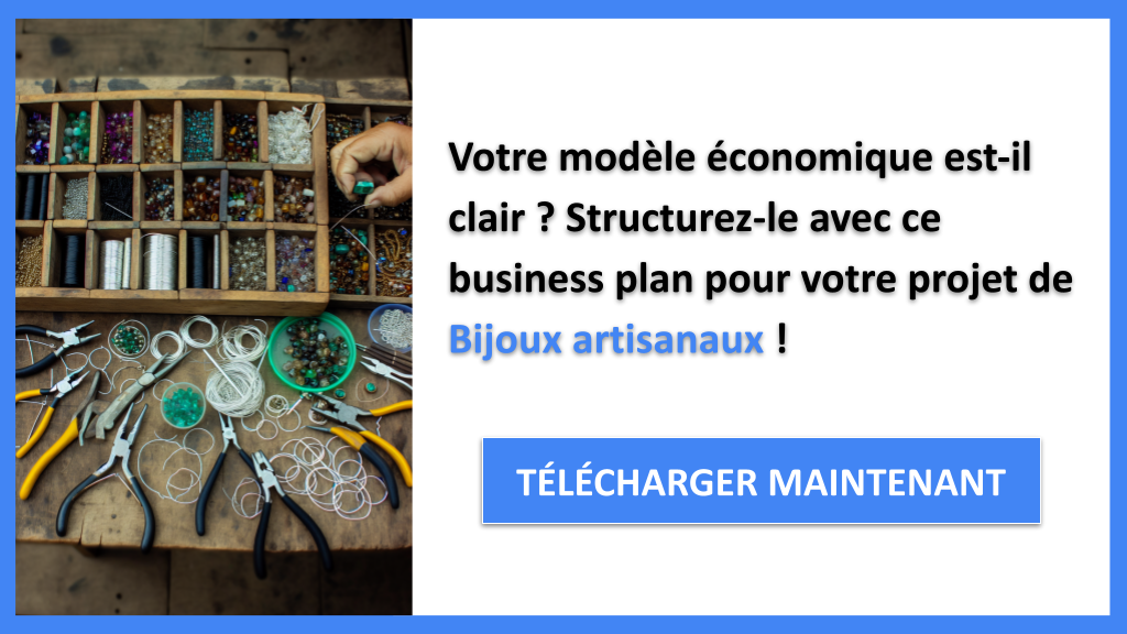 Exemple Business Plan pour Bijoux artisanaux - Bijoux artisanaux Business Model Canvas- CTA1