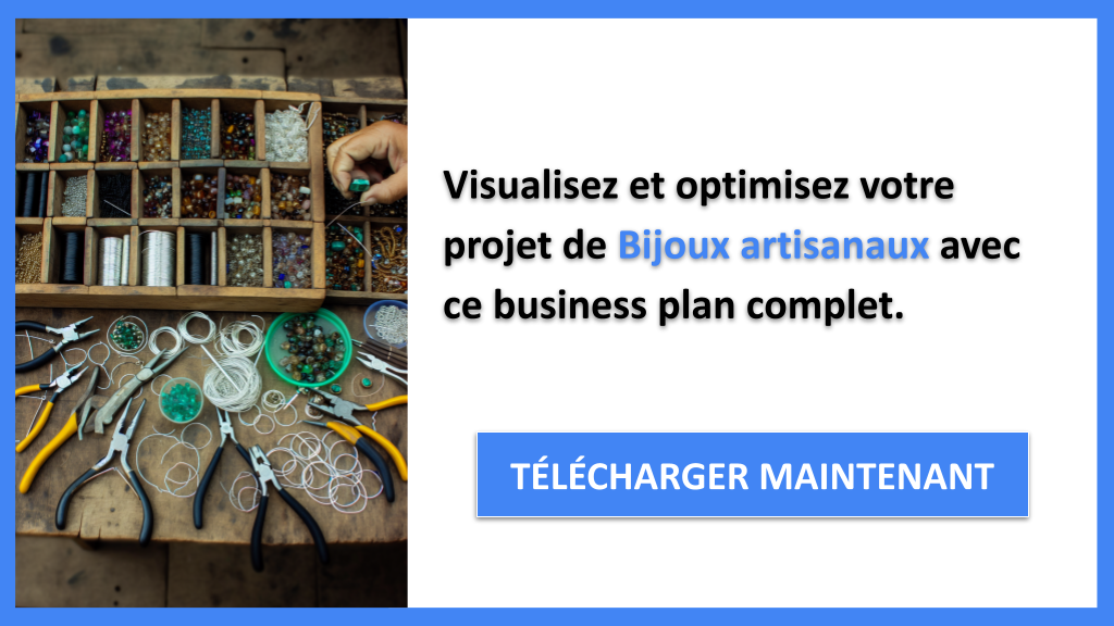 Exemple Business Plan pour Bijoux artisanaux - Bijoux artisanaux Business Model Canvas- CTA3