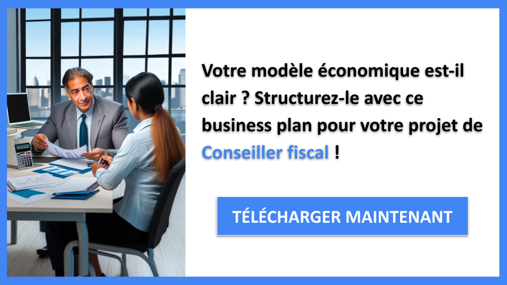 Exemple Business Plan pour Conseiller fiscal - Conseiller fiscal Business Model Canvas- CTA1