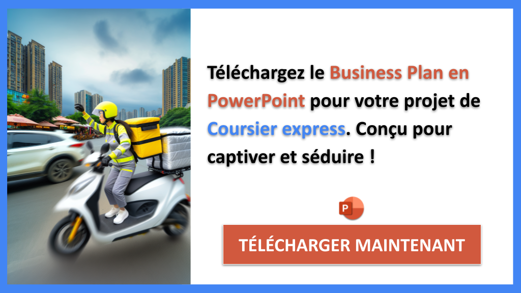 Exemple Business Plan pour Coursier express - Coursier express Business Model Canvas- CTA2