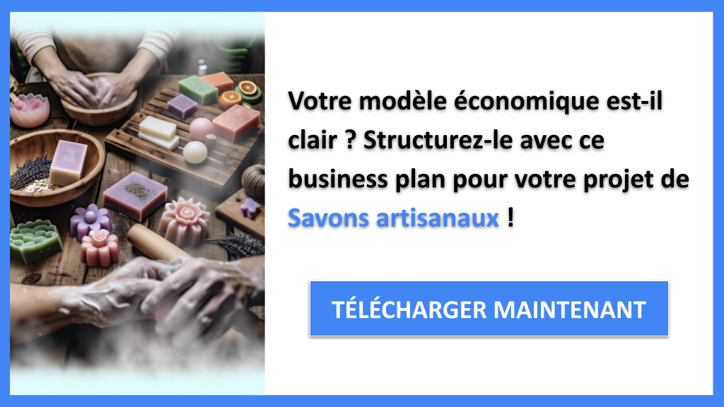 Exemple Business Plan pour Savons artisanaux - Savons artisanaux Business Model Canvas- CTA1