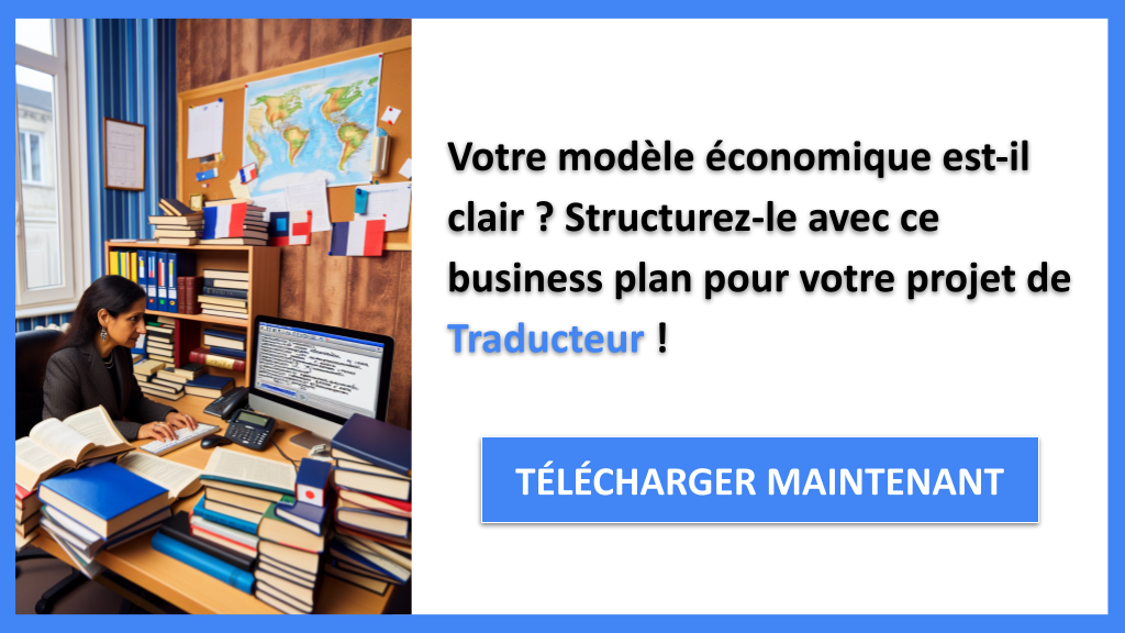Exemple Business Plan pour Traducteur - Traducteur Business Model Canvas- CTA1