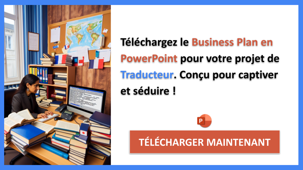 Exemple Business Plan pour Traducteur - Traducteur Business Model Canvas- CTA2