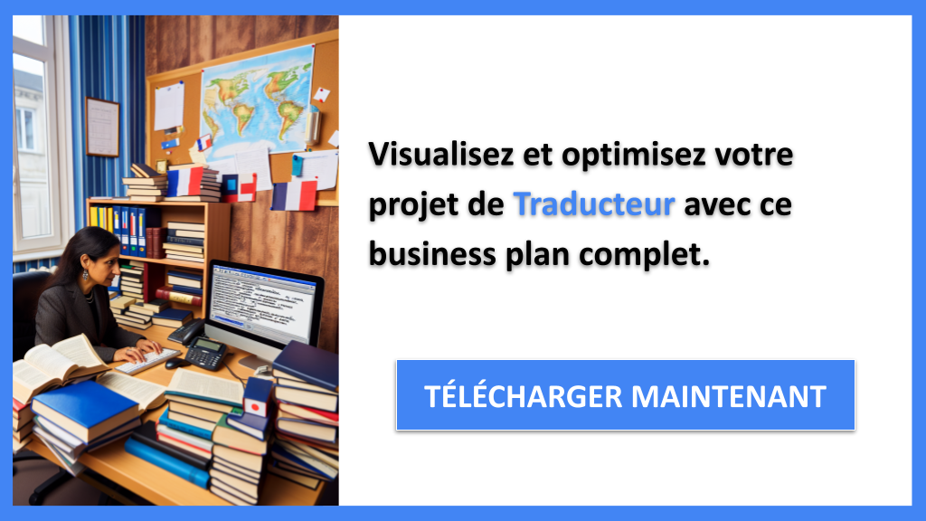 Exemple Business Plan pour Traducteur - Traducteur Business Model Canvas- CTA3