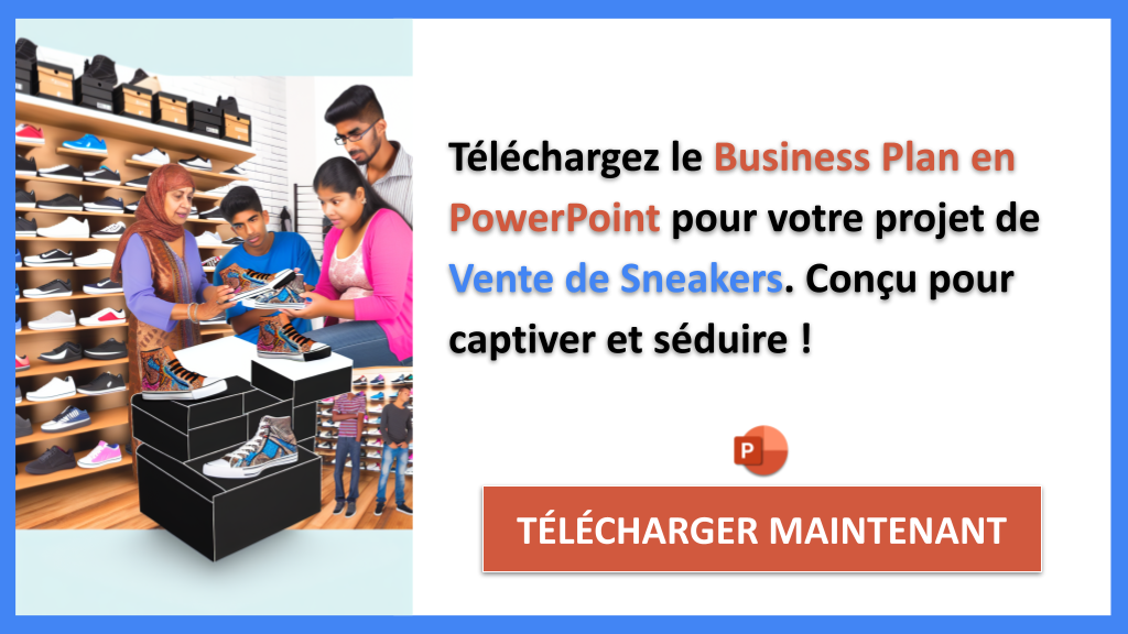 Exemple Business Plan pour Vente de Sneakers - Vente de Sneakers Business Model Canvas- CTA2