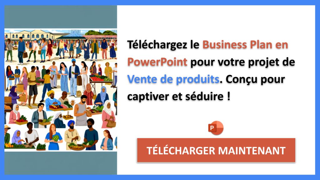 Exemple Business Plan pour Vente de produits - Vente de produits Business Model Canvas- CTA2