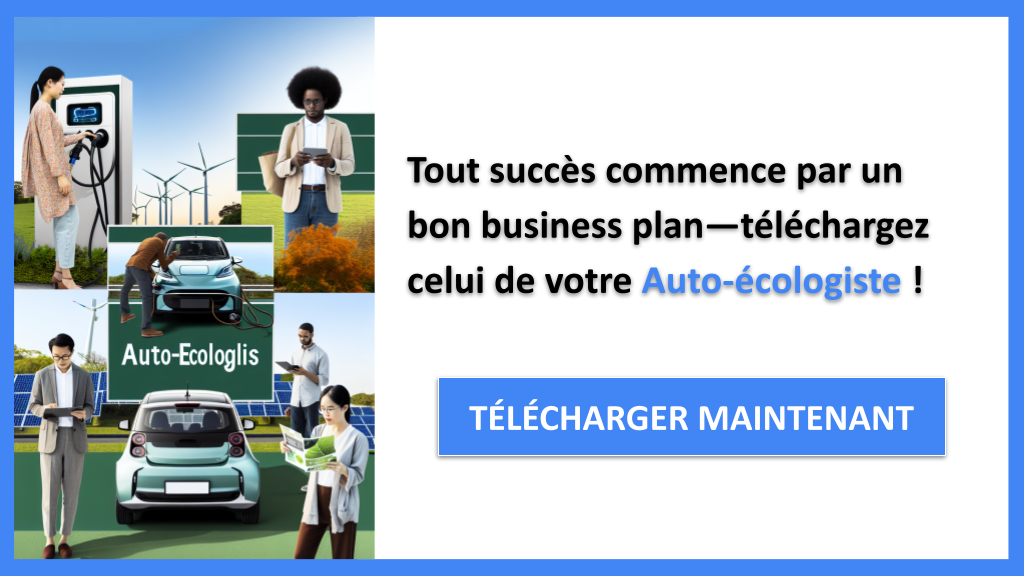 Exemple Business Plan pour Auto-écologiste - Auto-écologiste Business Plan Exemple- CTA1