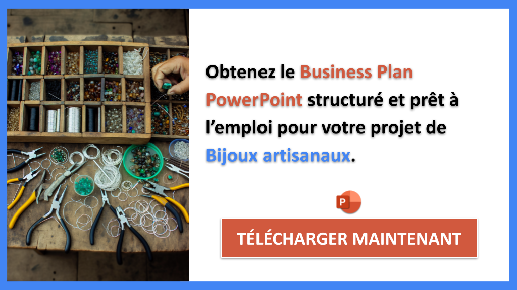 Exemple Business Plan pour Bijoux artisanaux - Bijoux artisanaux Business Plan Exemple- CTA2
